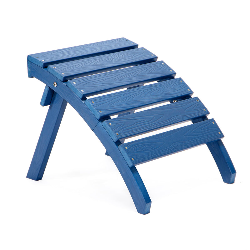 JOYESERY Wayne Folding Adirondack Ottoman / Foot Rest