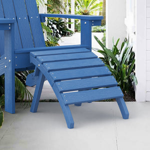 JOYESERY Wayne Folding Adirondack Ottoman / Foot Rest