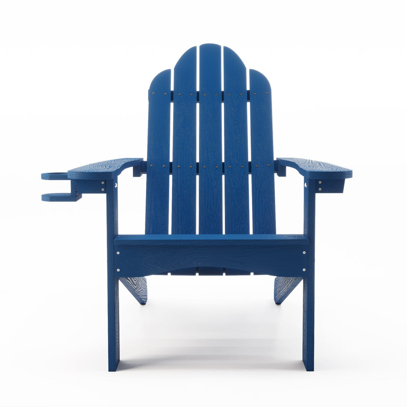 JOYESERY Amanda Adirondack Chair with Cup Holder